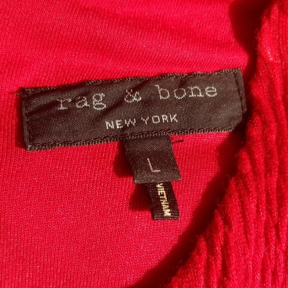 Rag & Bone Red Sheath Dress - Picture 7 of 8